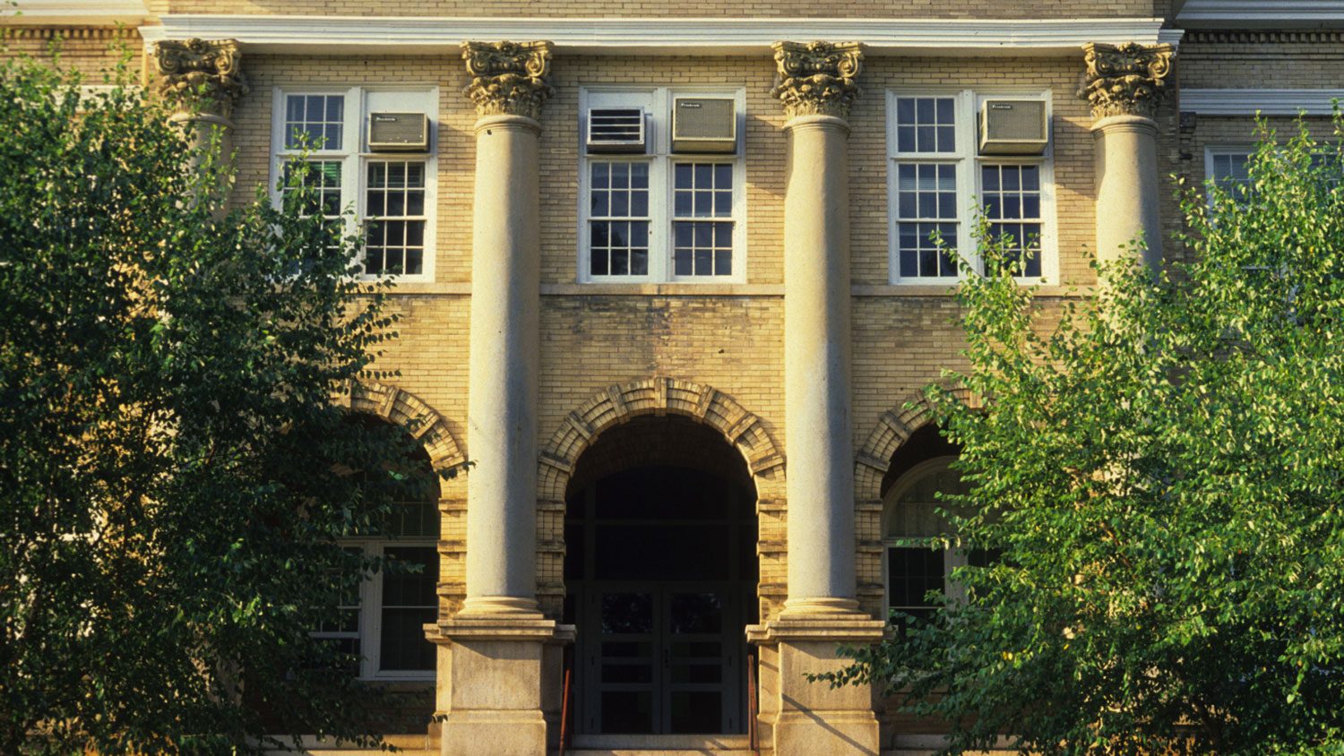 Front exterior of Patterson Hall