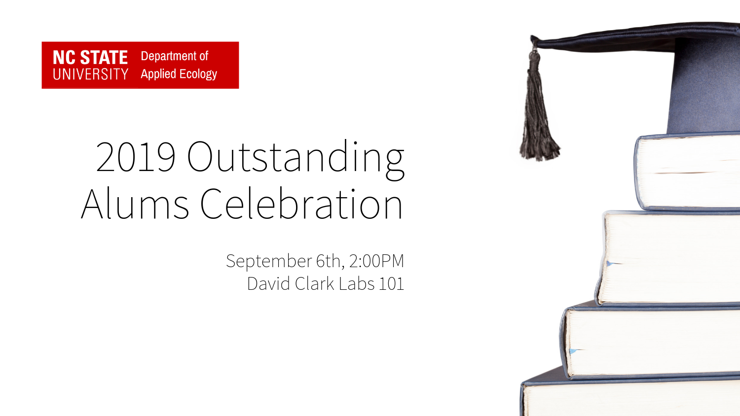 2019 Outstanding Applied Ecology alums celebration