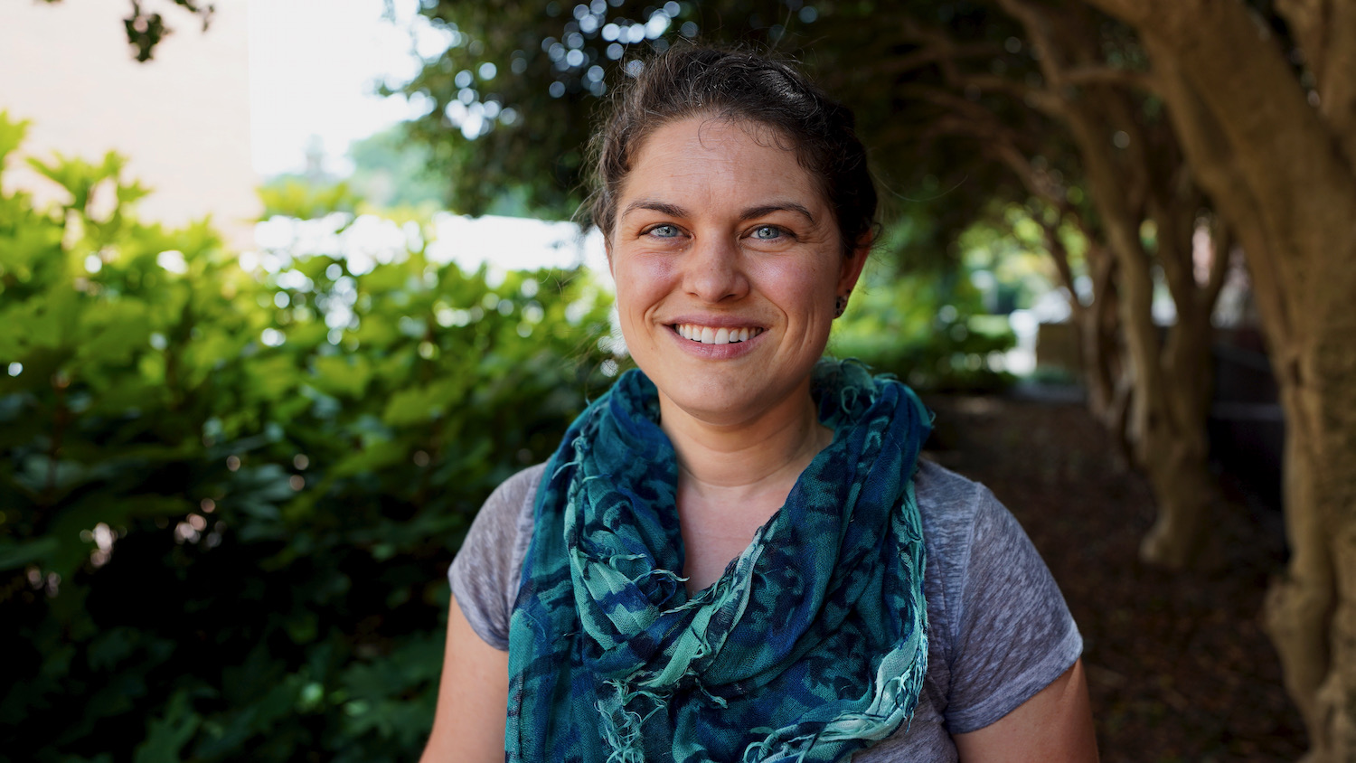 Applied Ecology professor and microbiologist Erin McKenney