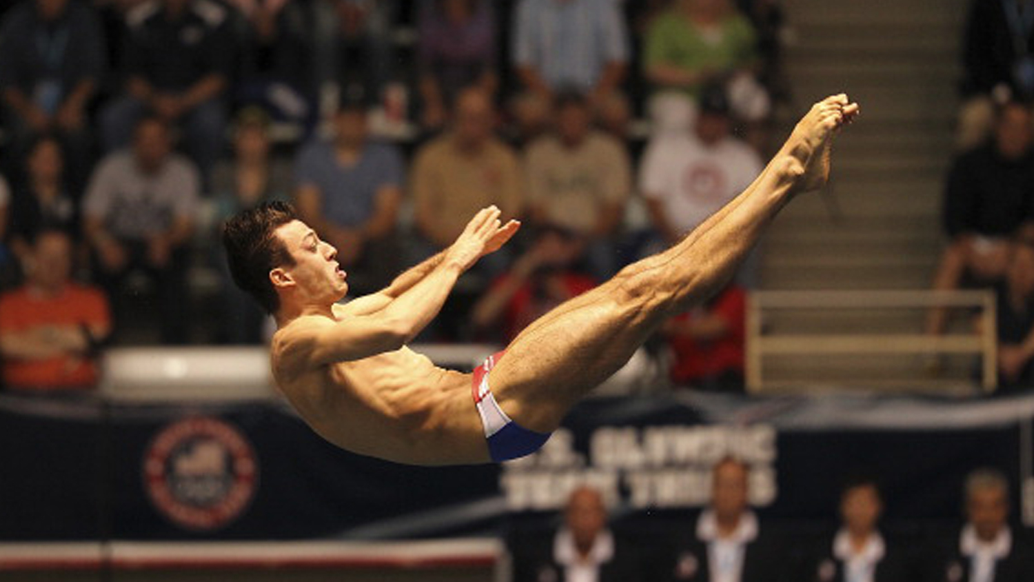 Nick McCrory dives in the Olympics