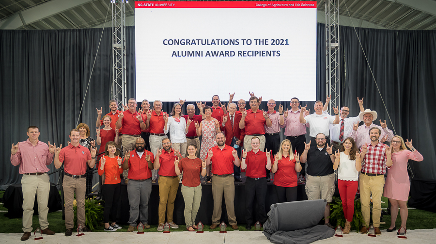 CALS alumni award recipients