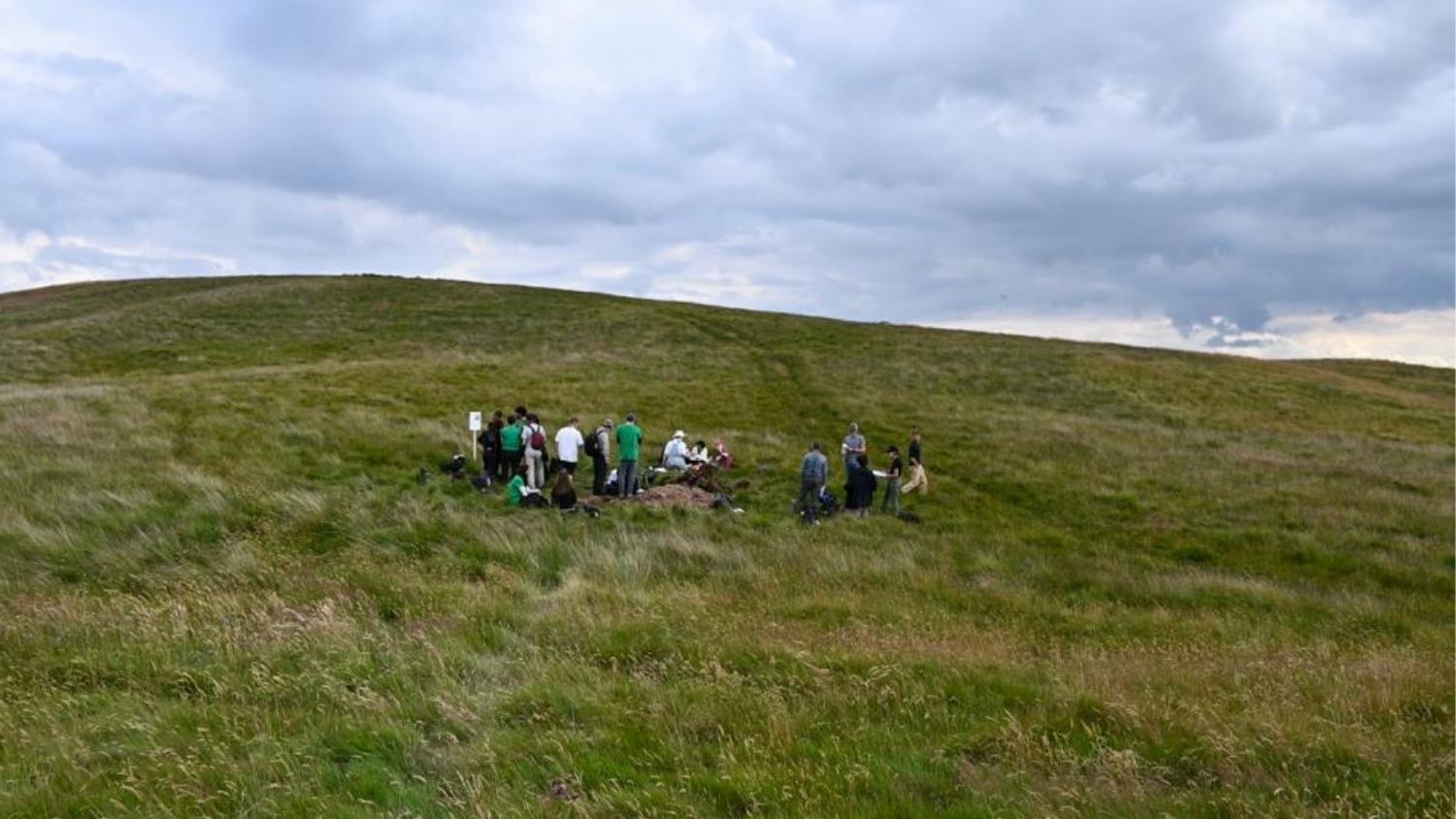 2022 World Soil Judging Competitors Visit Field Venues in Scotland