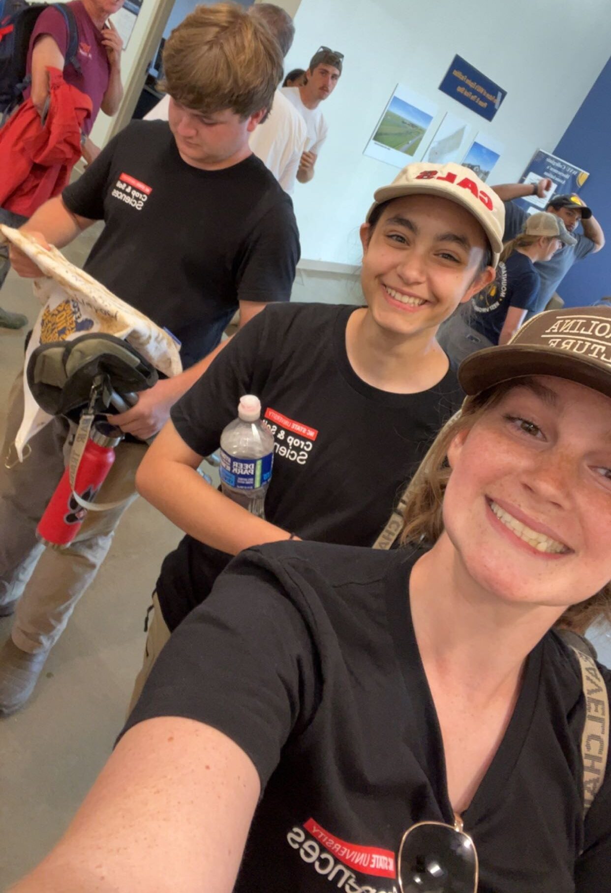 Sarah Bailey and NC State soil judging teammates at the 2023 Eastern regional competition.