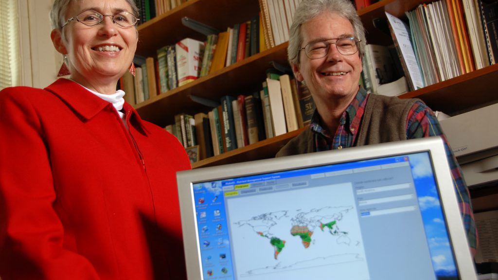 NC State Crop and Soil Dept researchers Deanna Osmond, Jot Smyth and soil software