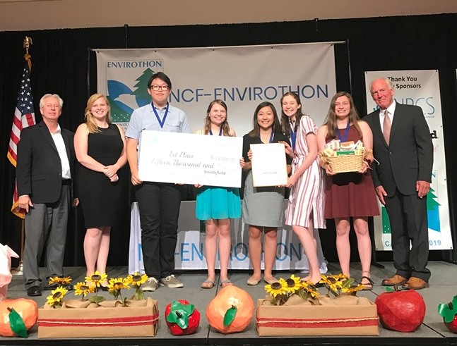Vrginia team wins 2019 Envirothon
