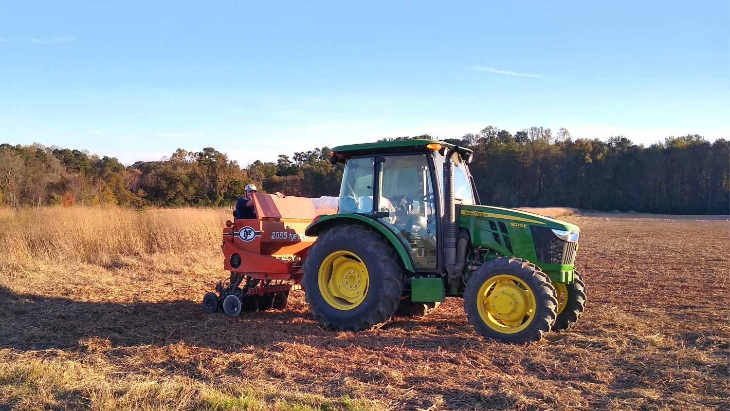 NC State teaching gardens get new John Deere tractor