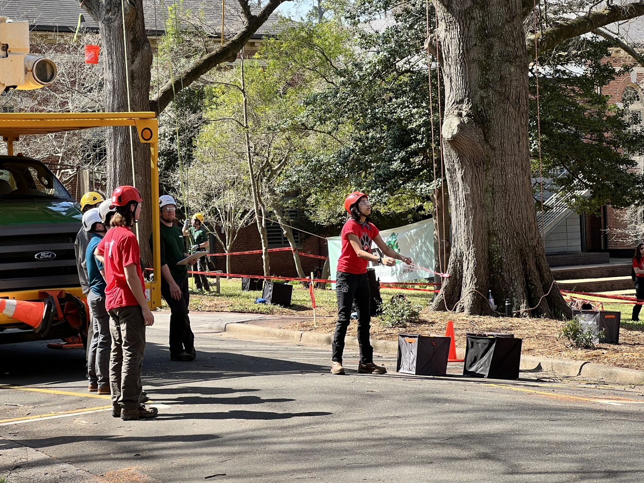 HortPack students competes in arboriculture at NCLC
