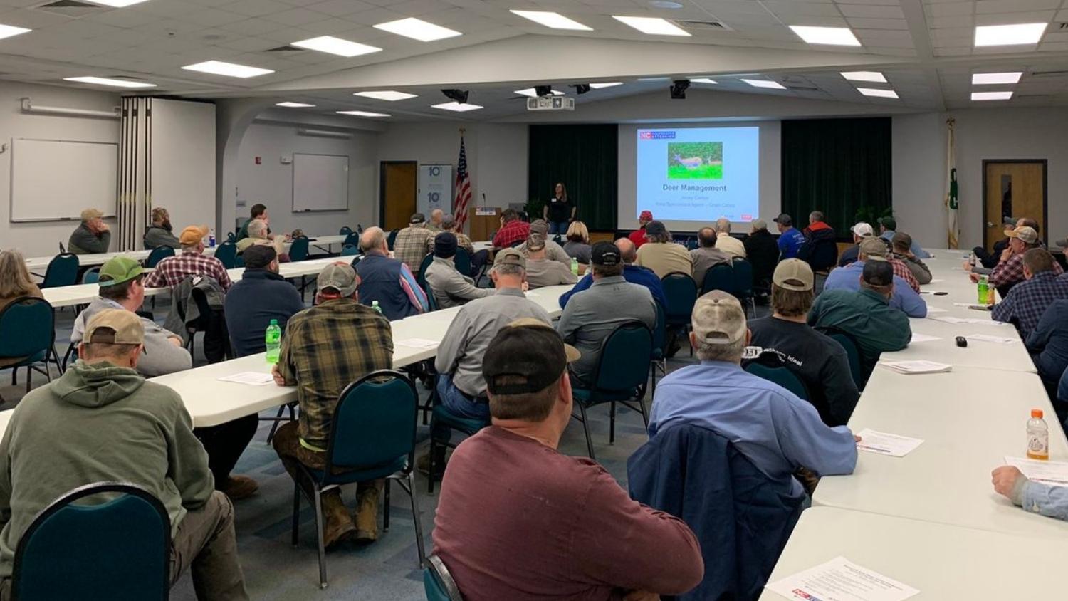 NC Extension presentation on deer management