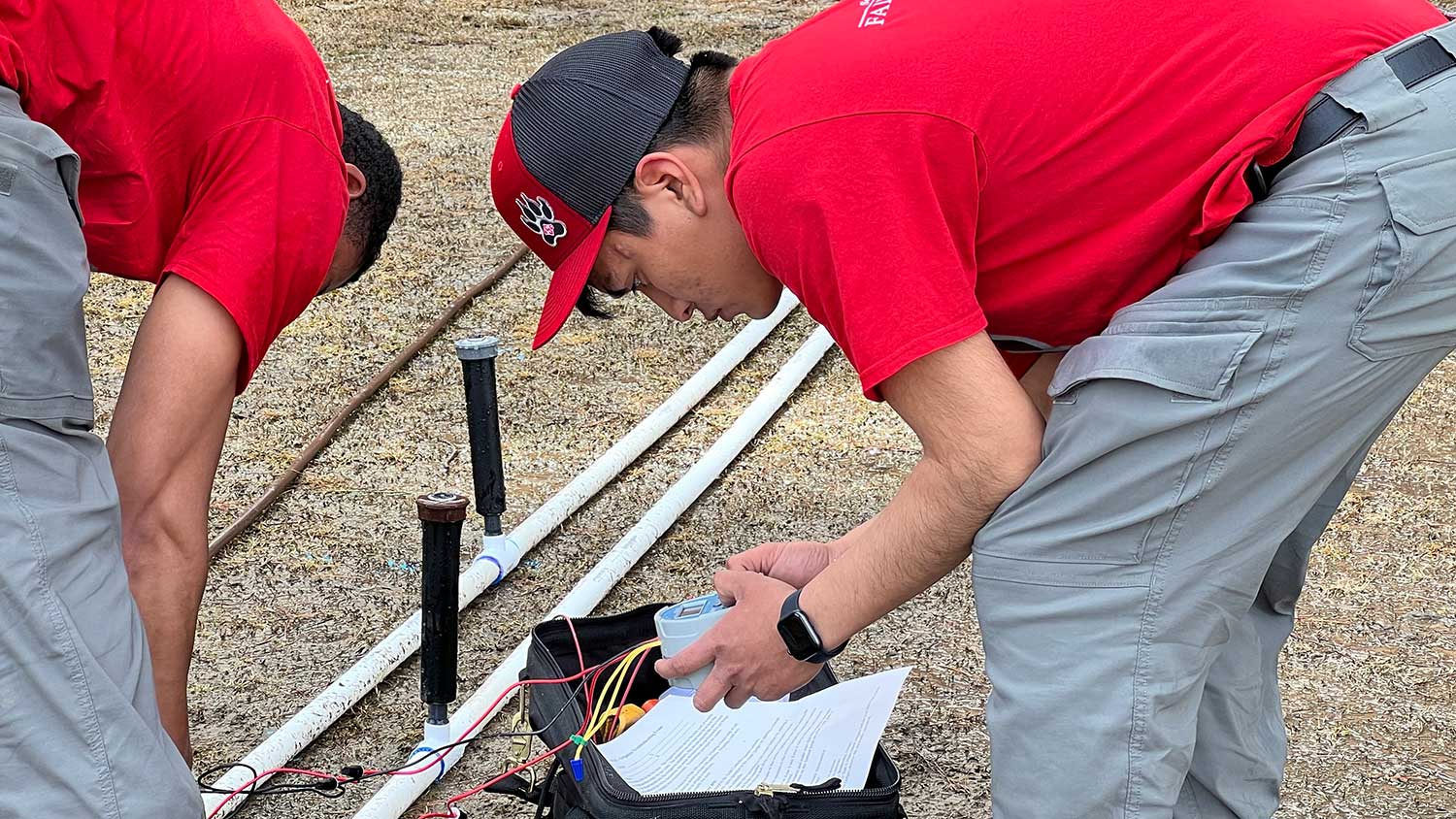 irritation troubleshooting by two students