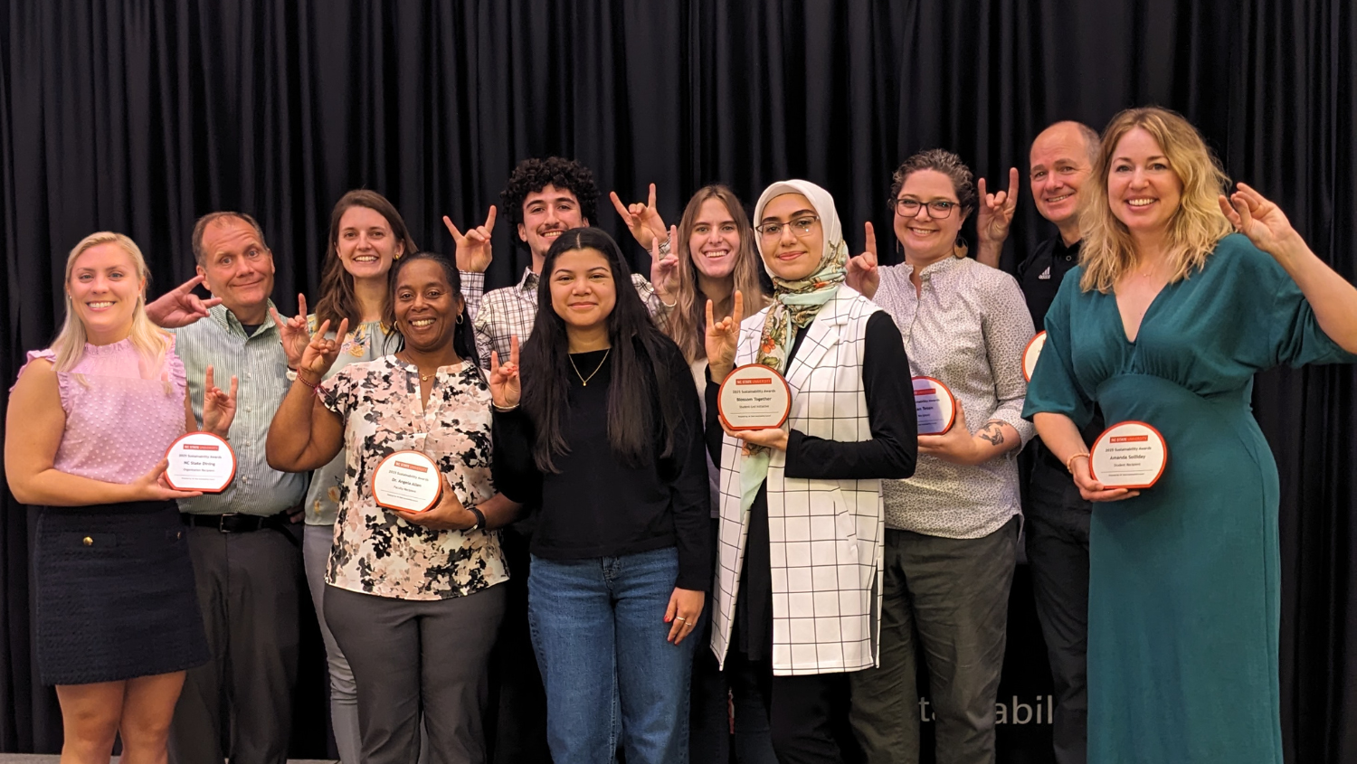 2025 NC State Sustainability Award Winners