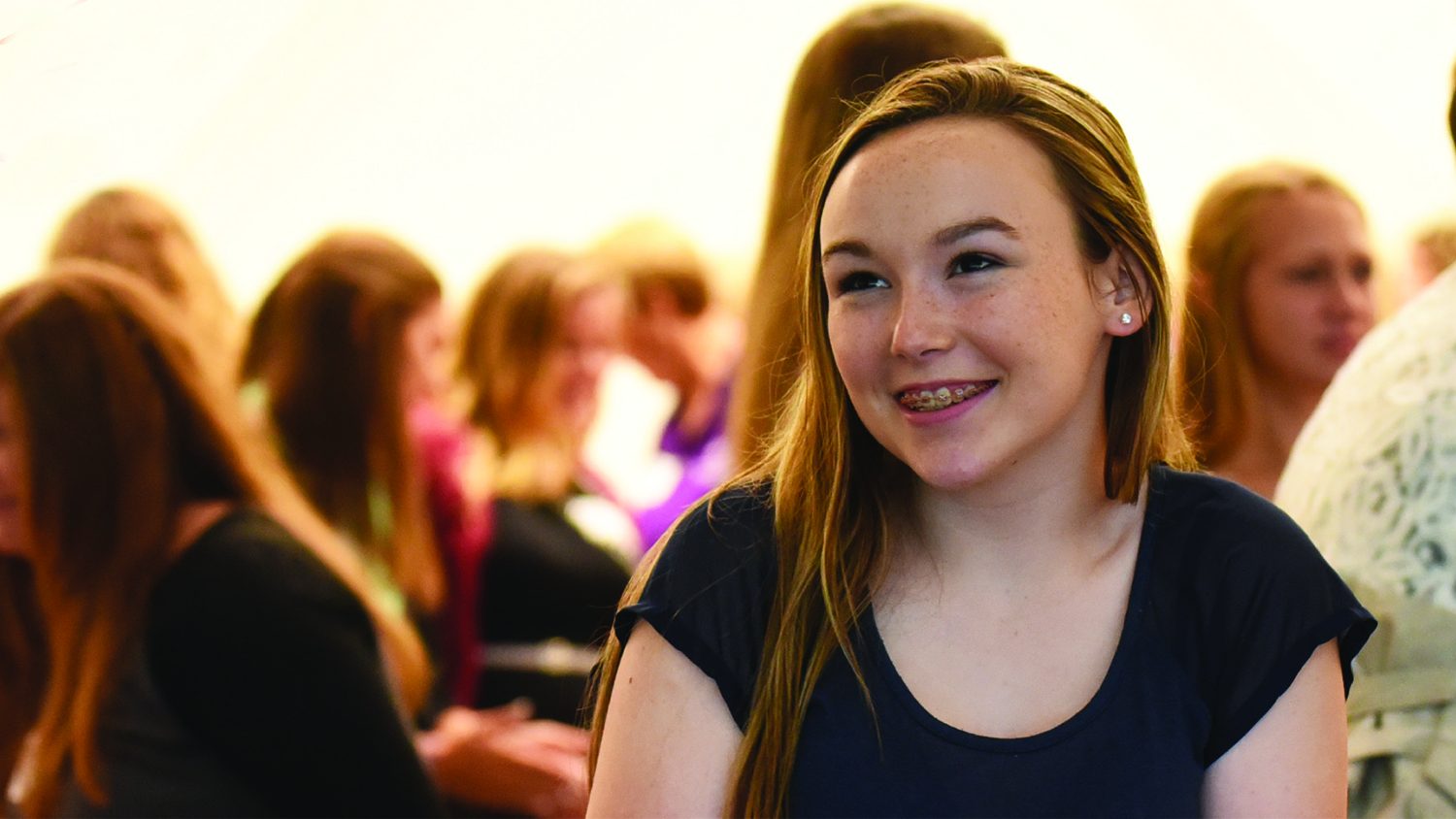 Girl attending the Grow By FarmHer event coming to CALS.