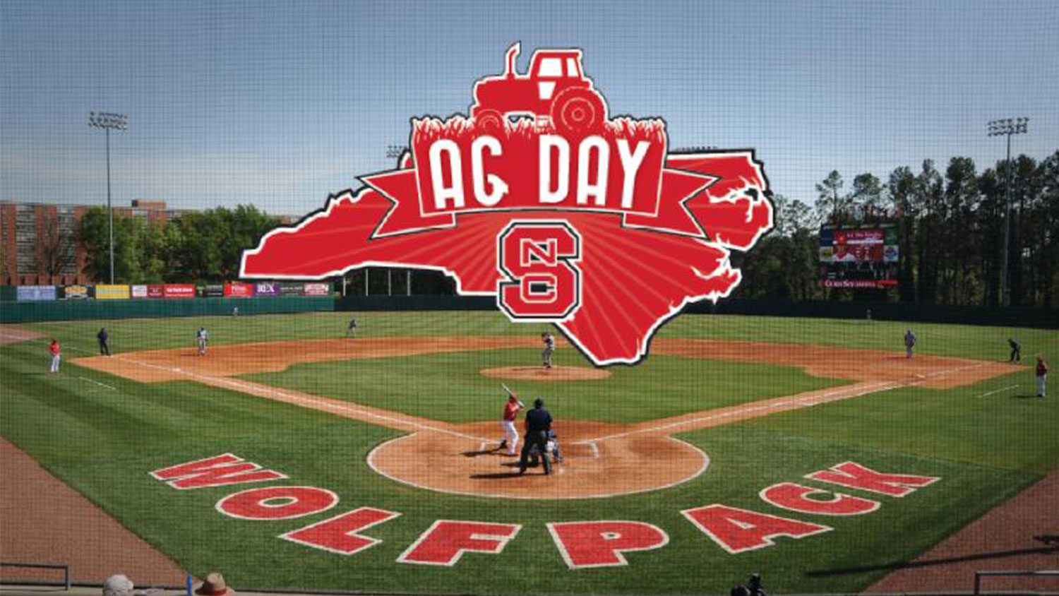 Ag day baseball game logo