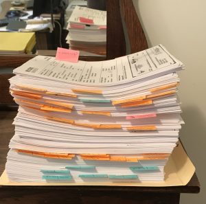 Stack of papers