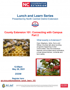 Sharing County Extension Programs with Campus