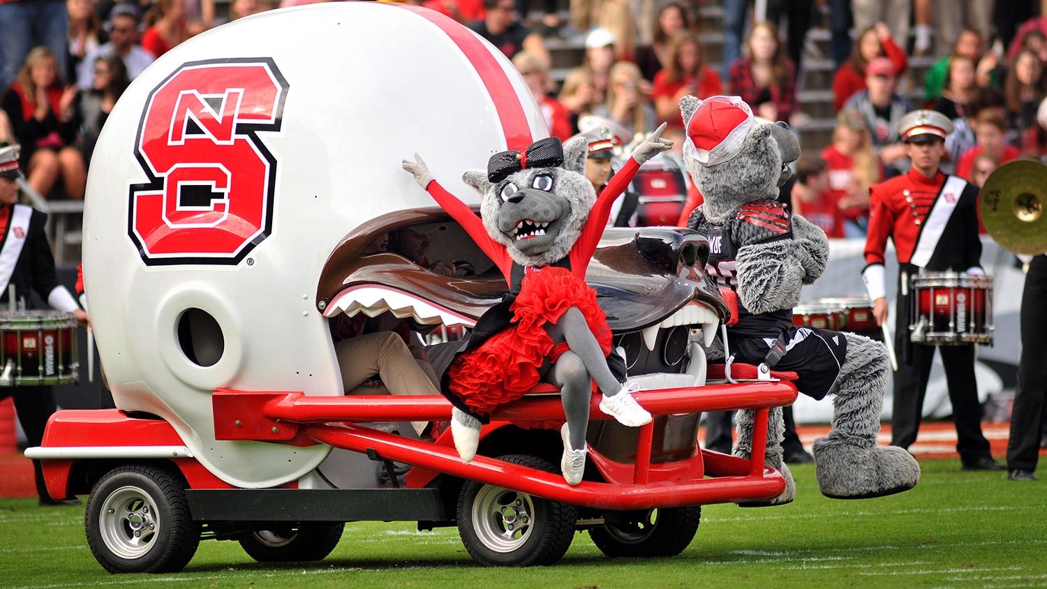 Ms. Wuf NC State Mascot