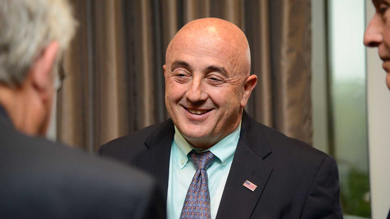 Rich Bonanno smiling at an event
