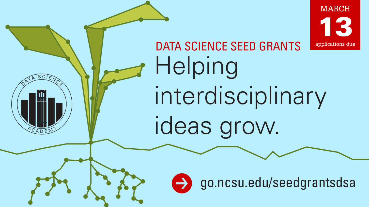 Data Seed Grants: Helping interdisciplinary ideas grow.