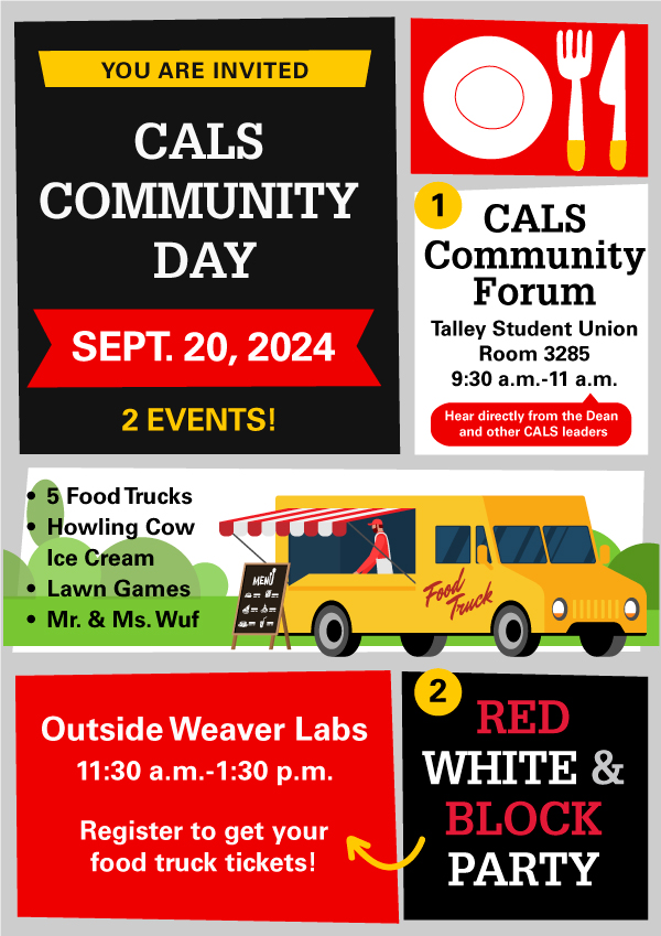 cals community day poster