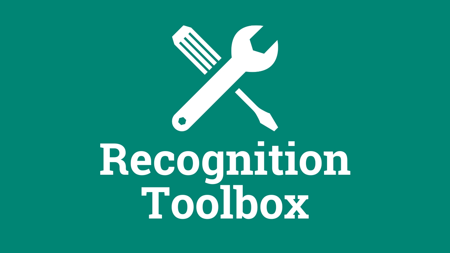 recognition toolbox