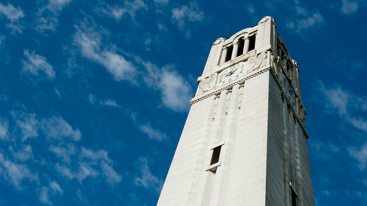 The NC State belltower