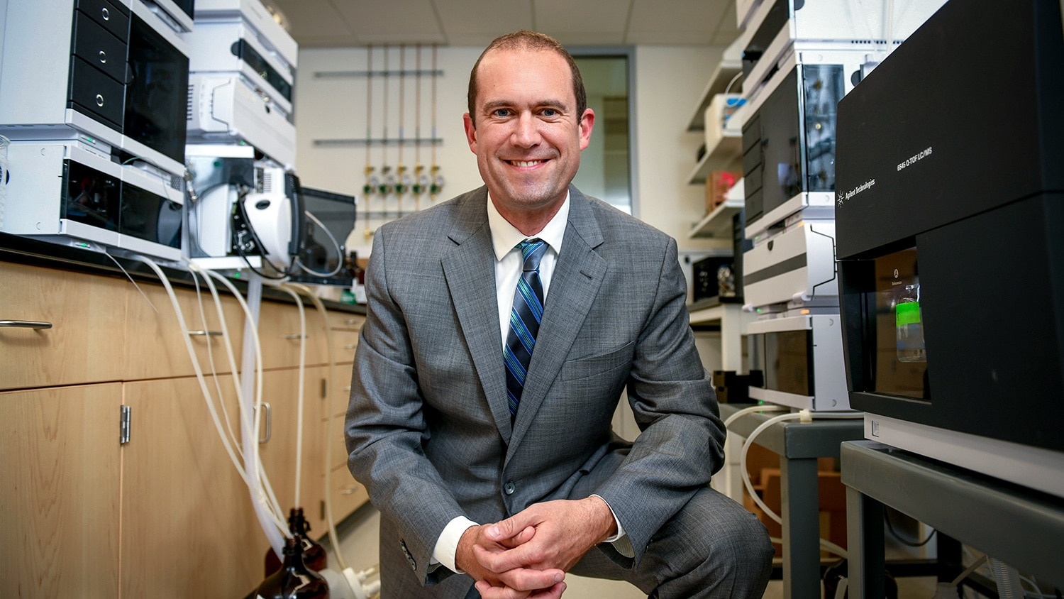 A portrait of Jacob Jones, Jacob Jones, director of the STEPS Center and professor of materials science and engineering at NC State