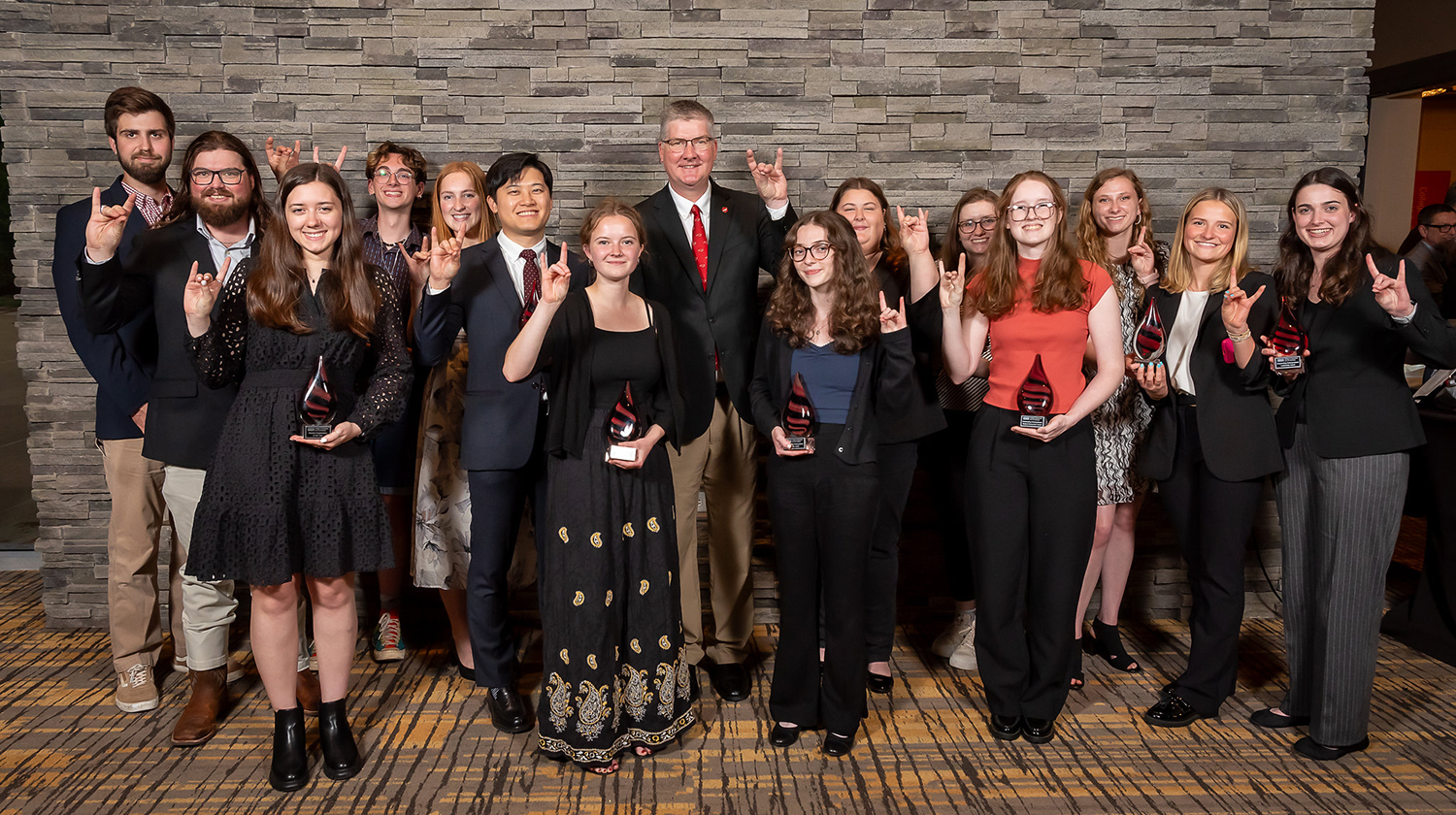 Student award winners