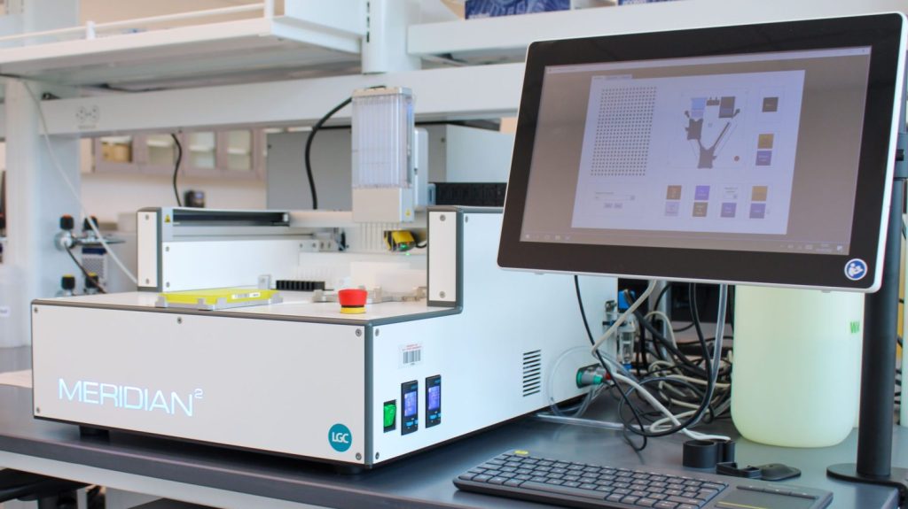 Equipment in the Genomic Sequencing Lab