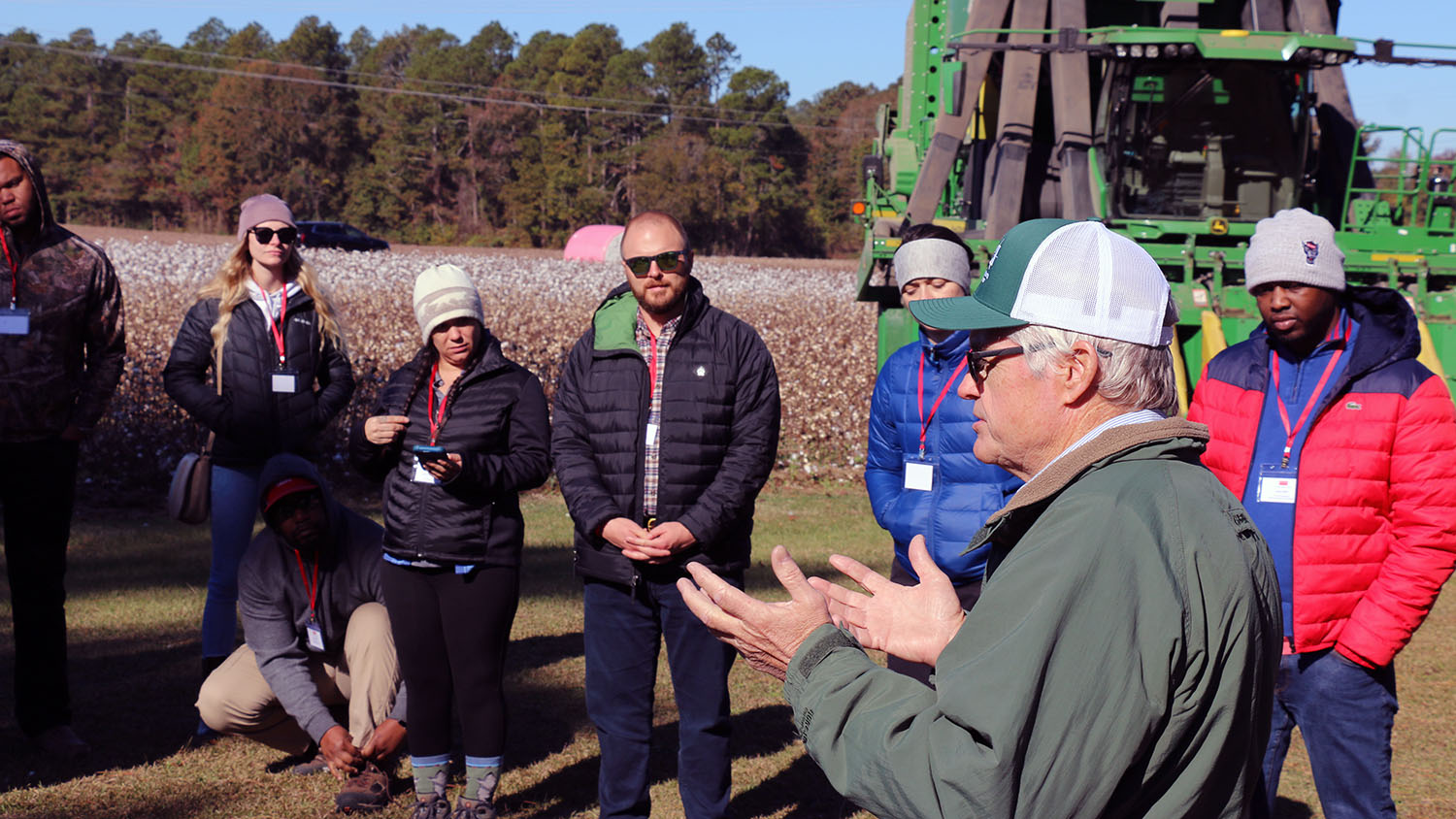 N.C. PSI plant sciences initiative graduate students research learn from farmers and NC State Extension