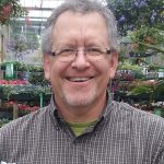 Dr. Brian Whipker in a plant nursery.