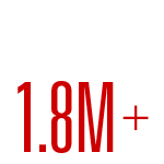 Graphic - 1.8 million plus