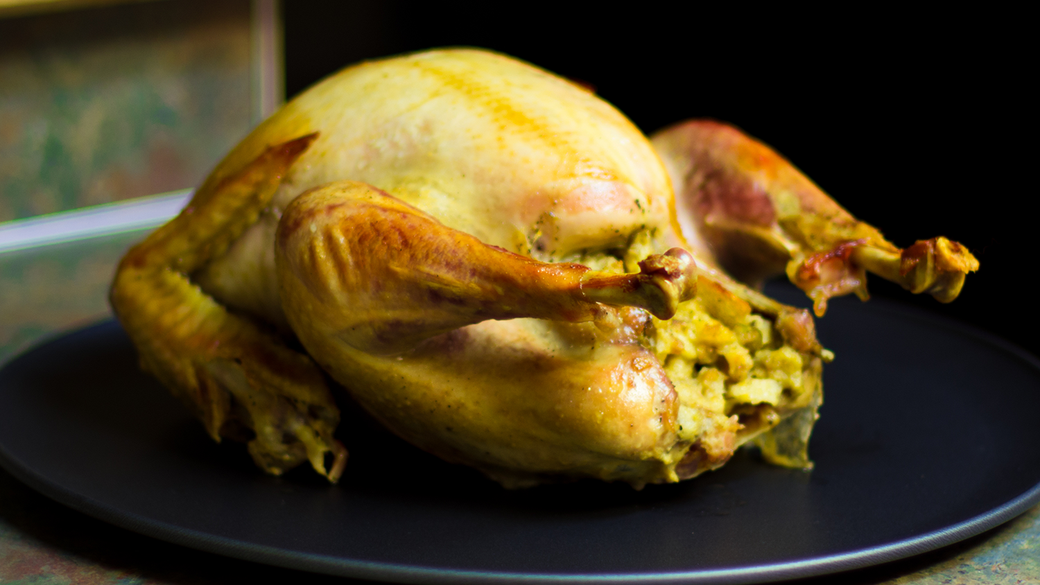 Image of turkey with stuffing