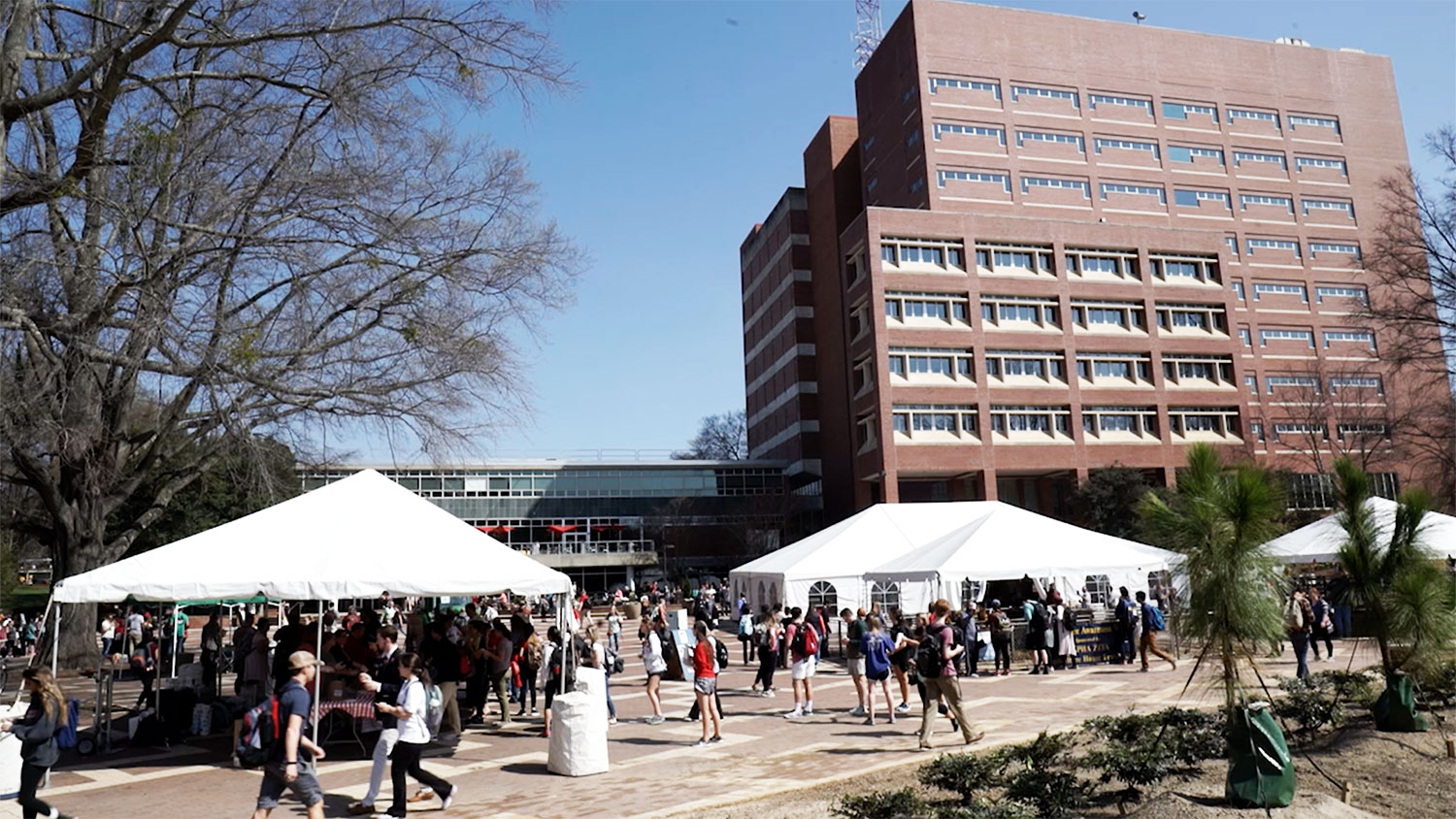 Ag Awareness Week 2017 on the NC State brickyard