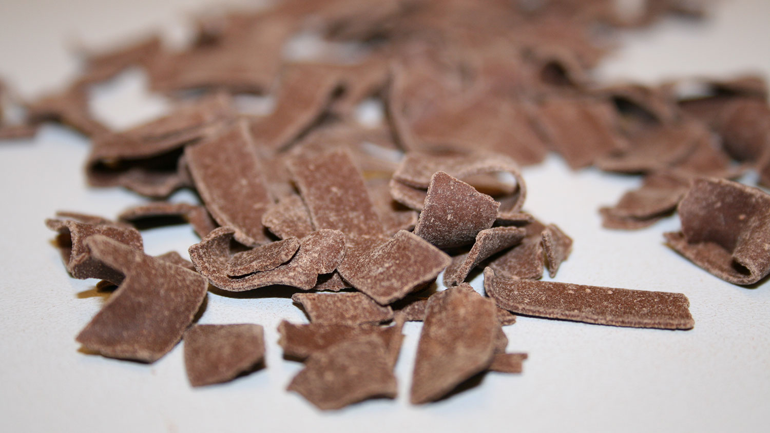 image of crumbled chocolate