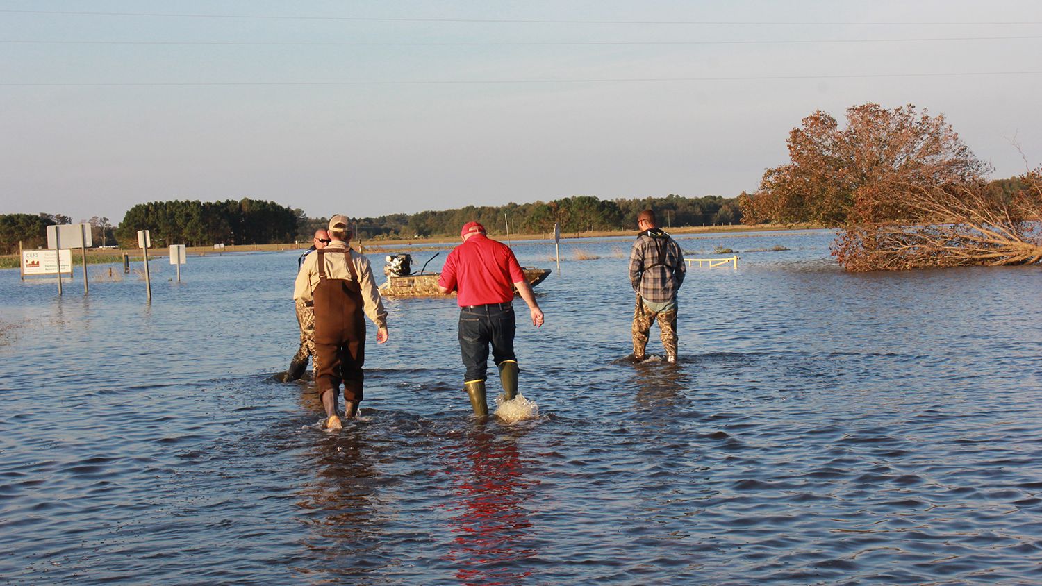 Extension pulled together to fight devastation in communities after Hurricane Matthew