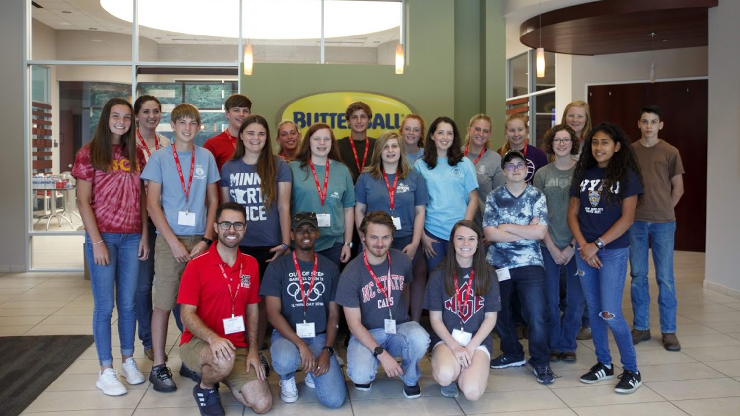 students tour Butterball headquarters