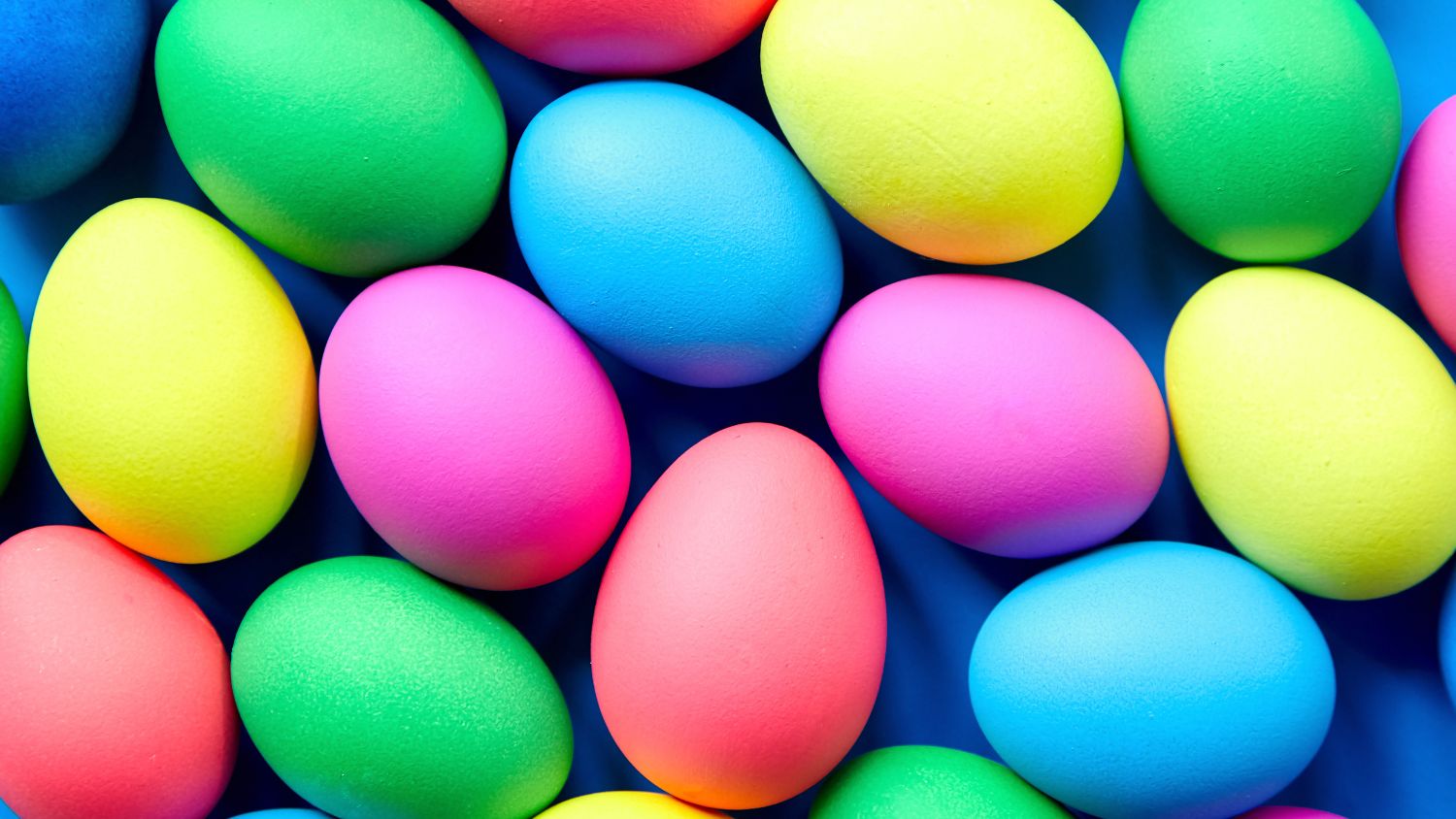 Colourful eggs best sale easter