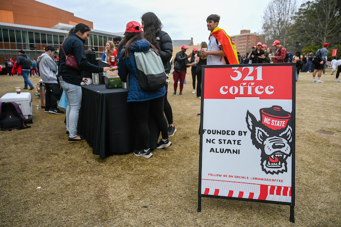 321 Coffee on the NC State campus