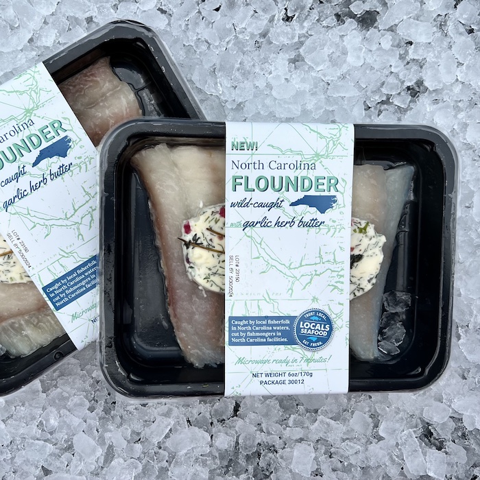 Local Seafood's new frozen meal with flounder