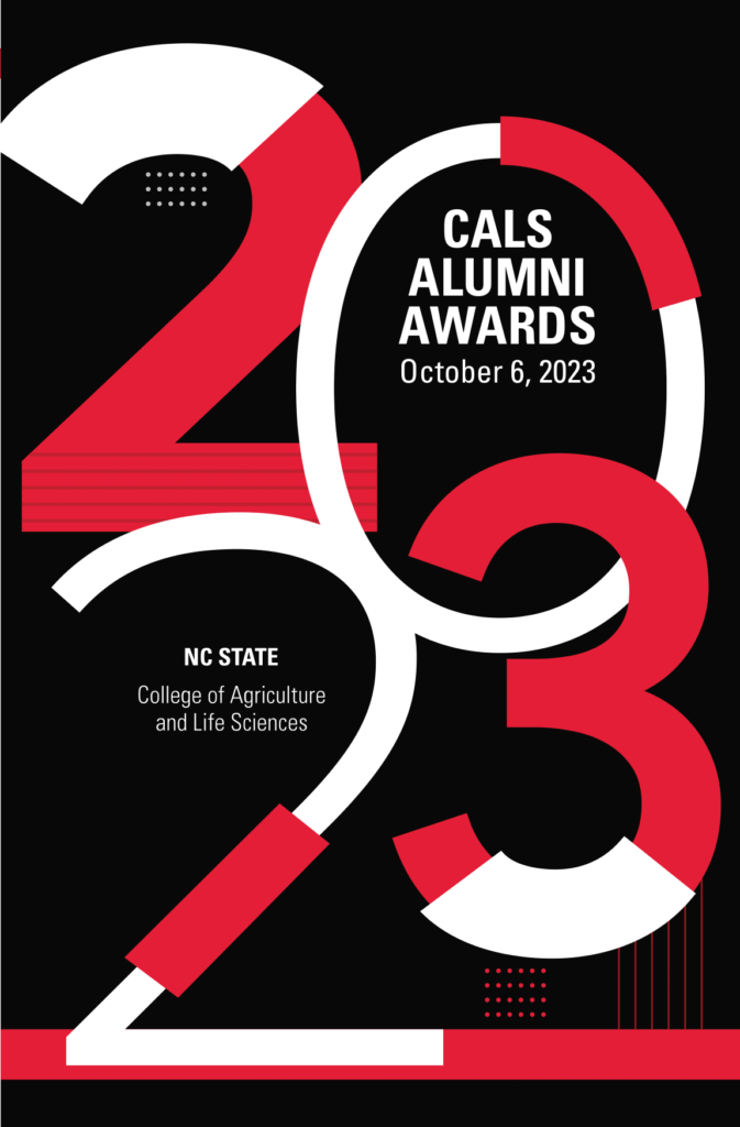 Cover of the 2023 CALS Alumni Awards program