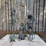 Famine Memorial sculptures in Dublin, Ireland
