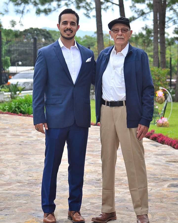 benjamin rajo and his grandfather