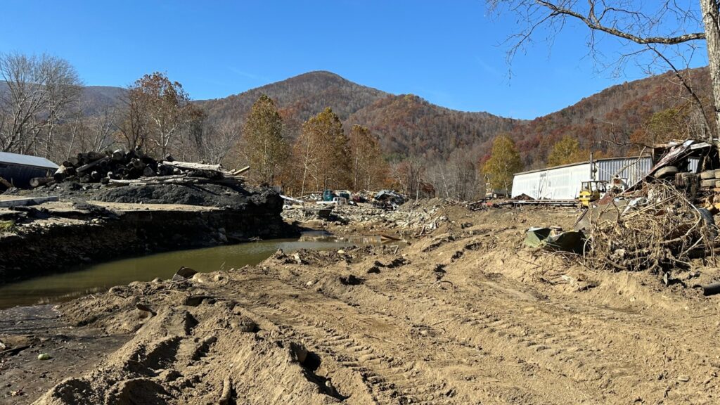 Flooding sediment deposits