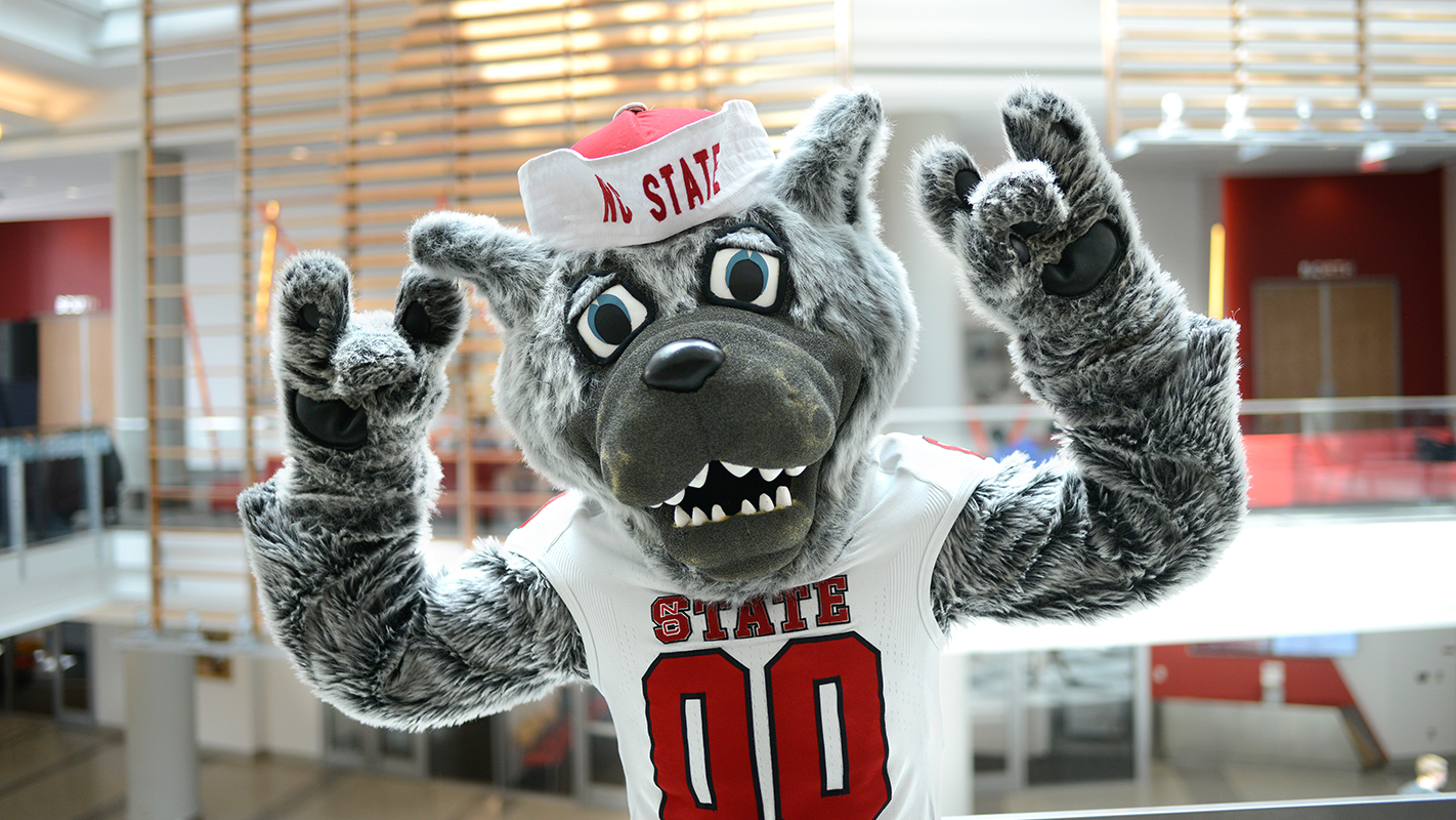 Mr. Wuf - NC State Mascot