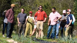 Students at NC Farm School