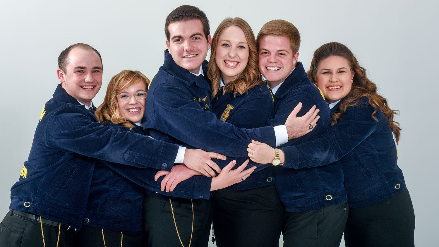 Portrait of state FFA officers