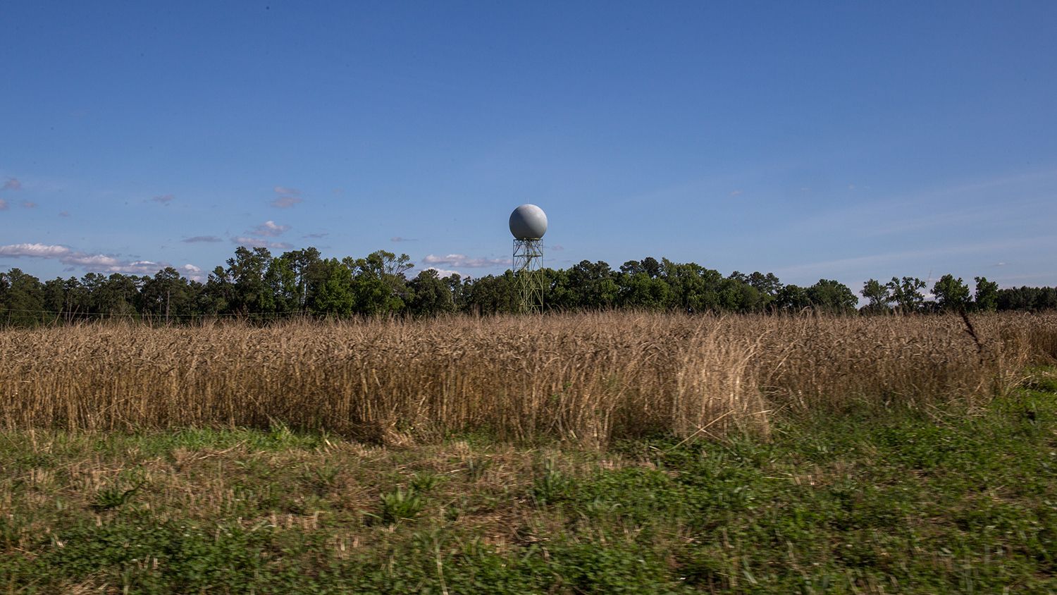 wide shot of nc central crops research station