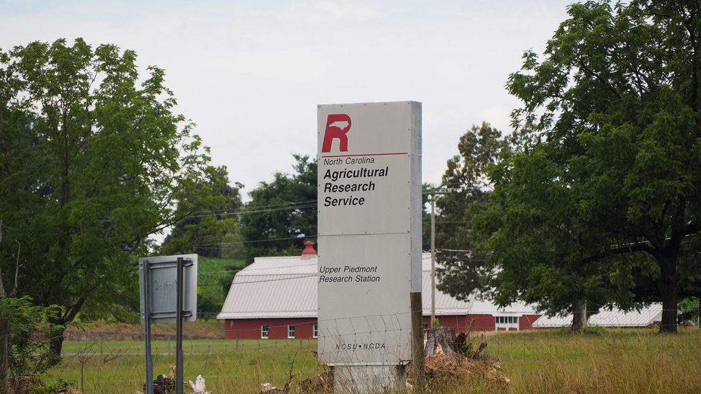 Exterior of Upper Piedmont Research Station