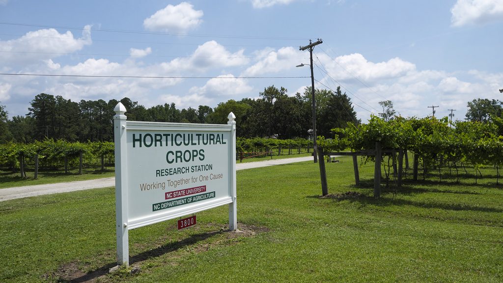 Exterior of Horticultural Crops Research Station