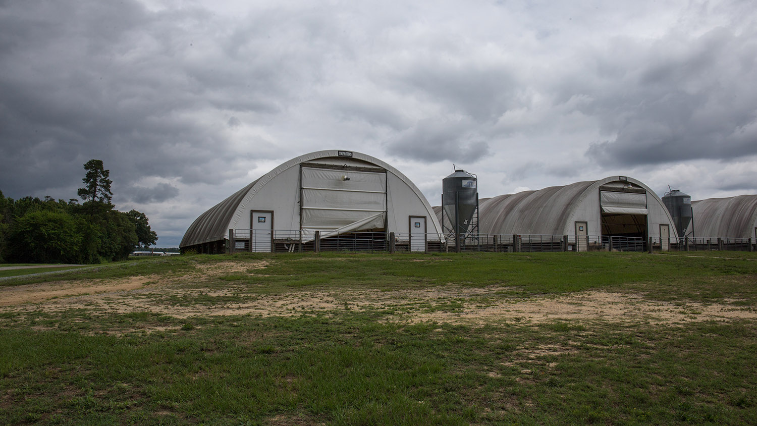 Small unit farm at Cherry Research Station